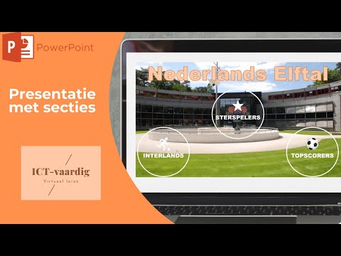 PowerPoint - Presentatie maken met secties