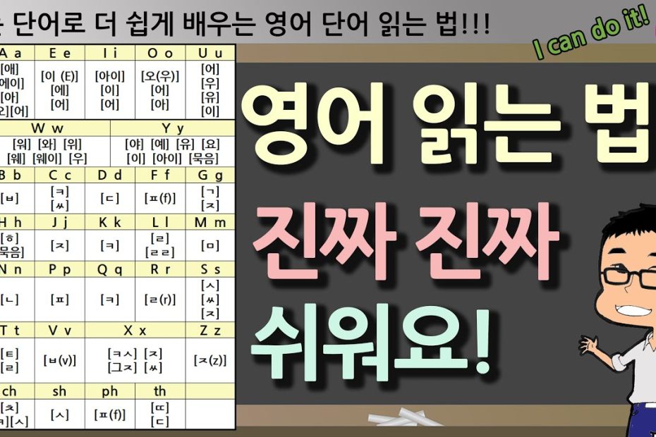 영어 읽는 법 !!! 왕초보도 50분만에 제대로(!) 알게 되는 비법 공개!!! (+알파벳 읽는 법 & 파닉스) // 왕기초영어  With 어션영어 - Youtube