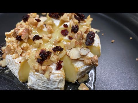 와인안주 까망베르치즈구이 너무 쉽네 : Grilled Camembert Recipe