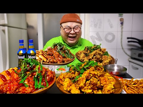 치킨값 3만원 시대!? 가성비 끝판왕 치킨 등장!!│치맥이란 이런것이다! 치킨먹방 Fried Chicken Mukbang Eatingshow