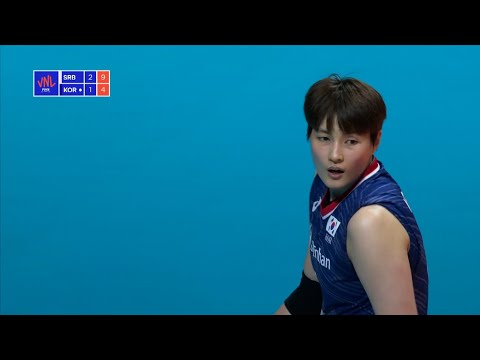 19 VNL 대한민국 vs 세르비아 김희진 컷 | KOR vs SRB