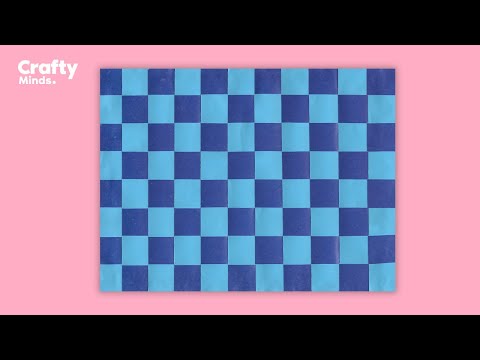 This Simple Paper Weaving Craft is So Simple, You'll Never Believe It! | Crafty minds