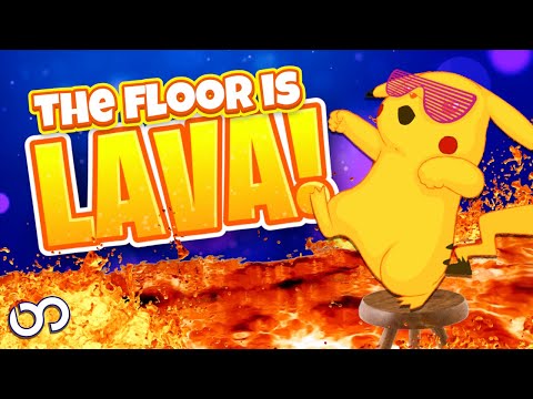 Pokémon Freeze Dance for Kids 🔥 The Floor is Lava Game 🔥 Just Dance Brain Break 🔥 Pokemon GoNoodle