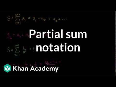 Partial sums intro | Series | AP Calculus BC | Khan Academy