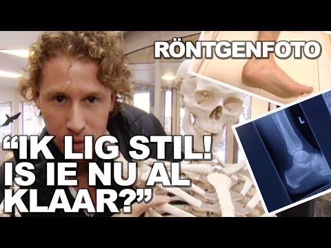 Hoe werkt een Röntgen onderzoek? | Ewout Genemans laat een röntgenfoto maken | KEIKIZ