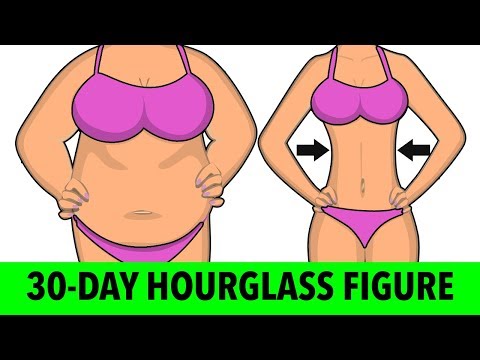 How To Get An HOURGLASS Figure in 30 Days (Home Exercises)