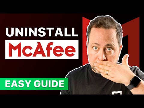 How to uninstall McAfee antivirus | Easy guide ✅  100% works