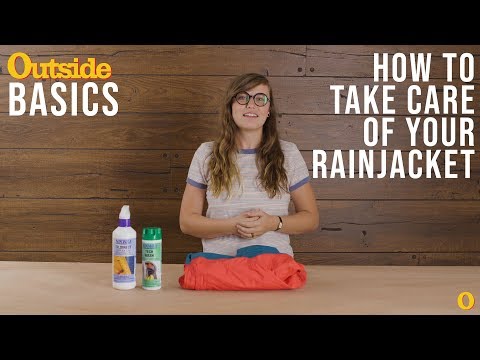 How to Re-Waterproof Your Rainjacket | Outside