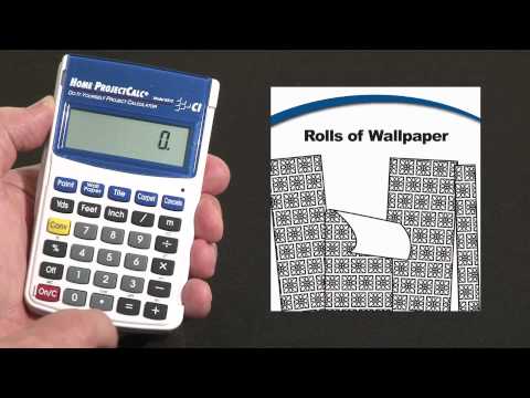 Home ProjectCalc Rolls of Wallpaper Calculations How To