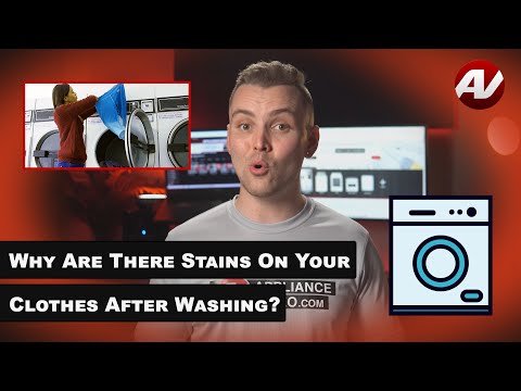 Why do you have Unknown Stains on your Clothing after Washing them?