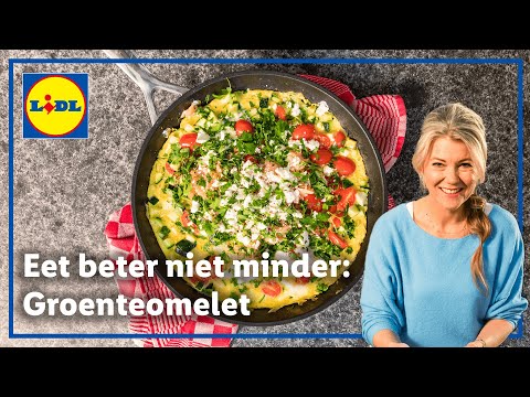 Groenteomelet  | Eet Beter, Niet Minder met Sandra Ysbrandy