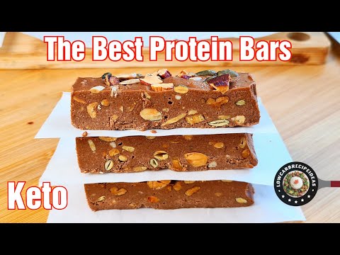 HOW TO MAKE THE BEST KETO PROTEIN BARS | 3 OPTIONS | SUPER EASY | CHEWY, CRISPY & DELICIOUS