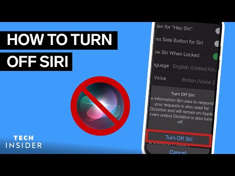 How To Turn Off Siri