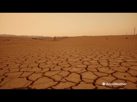 Why is the desert hot during the day and cold at night?