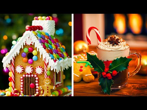 10 Holiday Desserts to Eat While Waiting for Santa!! Yummy Holiday Cakes, Cupcakes and More!