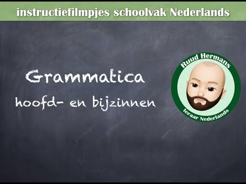 Grammatica samengestelde zinnen - hoofdzinnen & bijzinnen