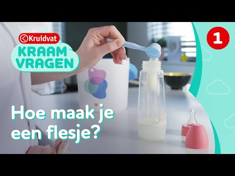 Zo maak je een flesje klaar | Kraamvragen | Alf. 1 | Kruidvat