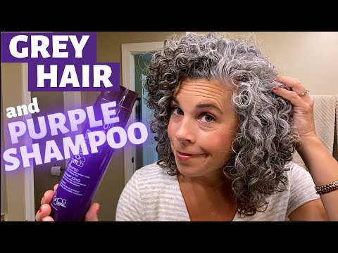 Purple Shampoo & Grey Hair | How It Effects My Silver (White) Hair