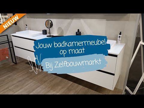 Laat je badkamermeubel op maat maken bij Zelfbouwmarkt!