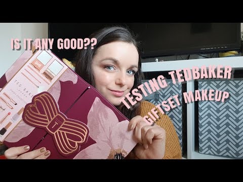 FULL FACE OF TED BAKER MAKEUP|IS IT AMY GOOD??