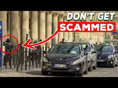 Don't Get SCAMMED when Arriving in Paris (Taxis & Uber)