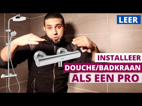 Leer hoe je een Regendouche Kraan als een pro installeert #diy #doehetzelf  #plumbing