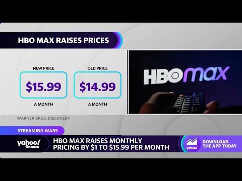HBO Max raises monthly subscription cost to $15.99