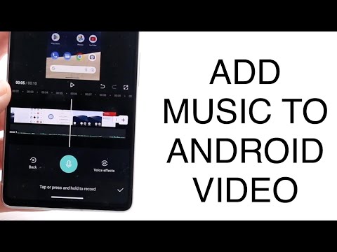 How To Add Music Over Video On Android! (2023)