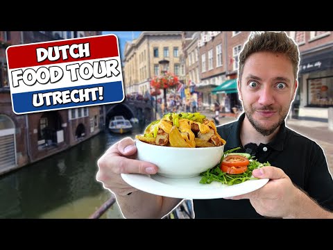 Dutch FOOD TOUR! (First Time in Utrecht, Netherlands) *So Romantic*