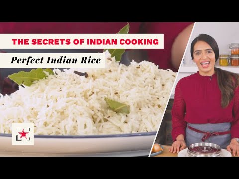 The Secrets of Indian Cooking: Perfect Indian Rice