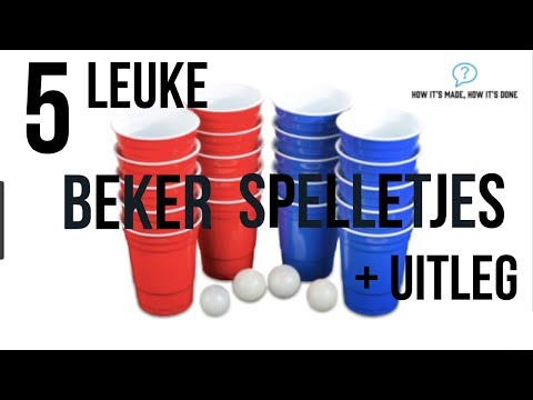 5 LEUKE BEKERSPELLETJES + UITLEG