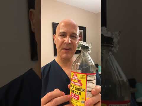 Apple Cider Vinegar…Your Feet Will ❤️ Love You!  ￼Dr. Mandell ￼#acv