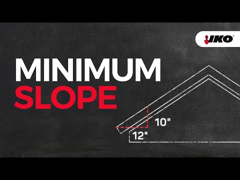 Minimum Slope for an Asphalt Shingle Roof - IKO Roofing