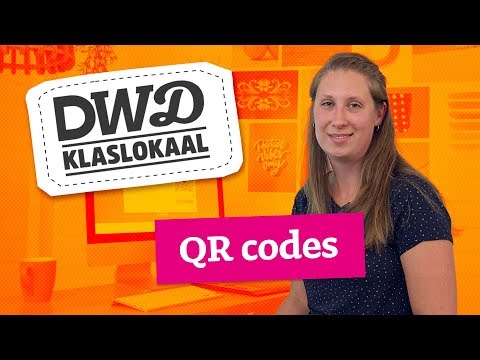 DWD Klaslokaal : hoe kan je zelf een QR code maken?