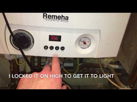 Remeha avanta plus E5 Fault repair.