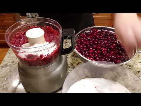 Don't Cook Cranberries! Find Out Why. Raw Cranberry Jam.