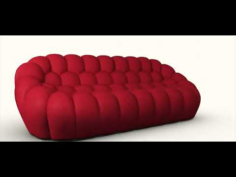 One Off Edition - Roche Bobois Bubble reupholstering video