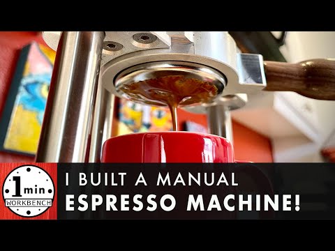 I Built an Espresso Machine!