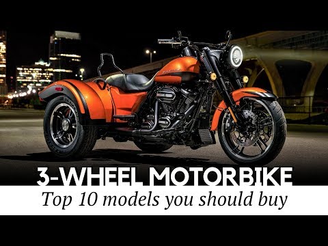 Top 10 Trikes and 3-Wheel Motorcycles that Define Supreme Riding Comfort