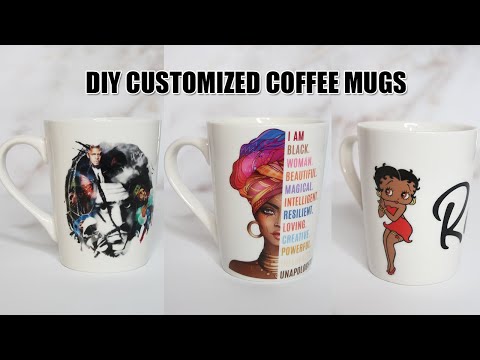 How to make Customized Mugs | DIY MUGS (easy)