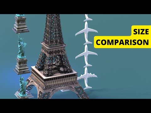 Stunningly Huge: Eiffel Tower Size Comparison