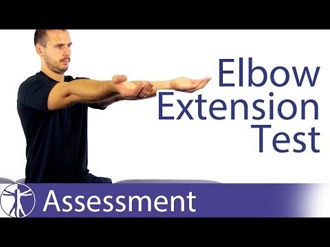 Elbow Extension Test | Olecranon Fracture