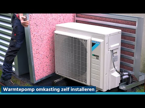 Warmtepomp omkasting zelf installeren I REDUCD