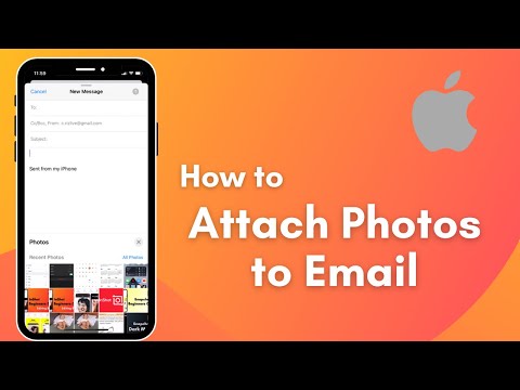 How to Attach Photo to email on iPhone | 2021