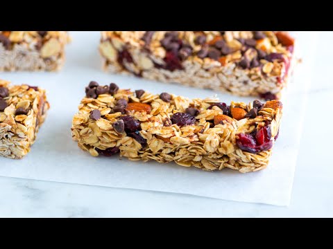 How to Make Soft and Chewy Homemade Granola Bars