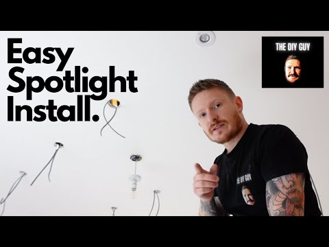 How to Install Spotlights | Change Pendant to Downlights